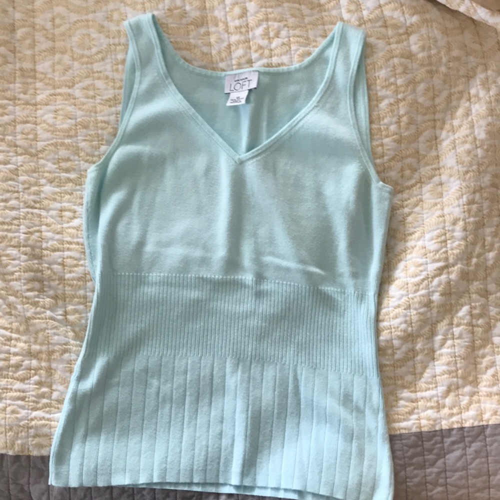 Ann Taylor loft sweater tank